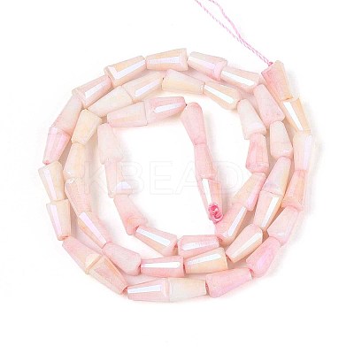 Anti-Tarnish Electroplate Glass Beads Strands GLAA-T025-27D-1