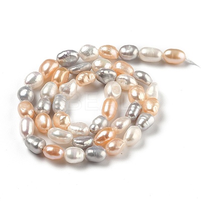 Natural Cultured Freshwater Pearl Beads Strands PEAR-L033-31A-1