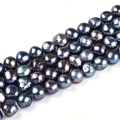 Natural Cultured Freshwater Pearl Beads Strands PEAR-N014-06G-06-1