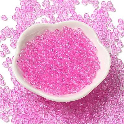 Transparent Colours Glass Seed Beads SEED-P007-02A-02-1