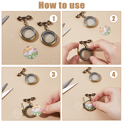 2Pcs Bowknot Brass Brooch JEWB-FH00026-1