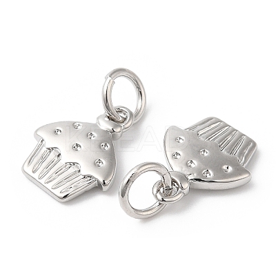 Eco-Friendly Rack Plating Brass Charms KK-R143-10P-1
