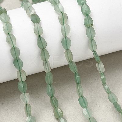 Natural Green Aventurine Beads Strands G-B159-A11-1