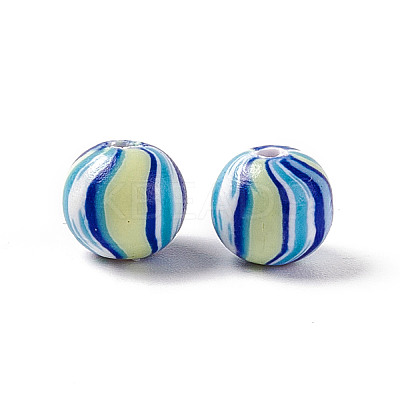 Handmade Polymer Clay Beads CLAY-D005-01A-1