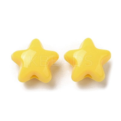 Opaque Acrylic Beads OACR-C016-30J-1
