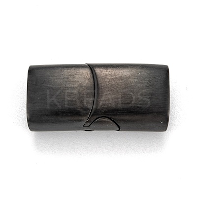 316 Surgical Stainless Steel Magnetic Clasps with Glue-in Ends STAS-F269-01MB-1