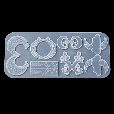 Silicone Pendant Molds DIY-Q030-02B-1