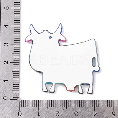 Cow Theme Acrylic Pendants MACR-U003-05C-1