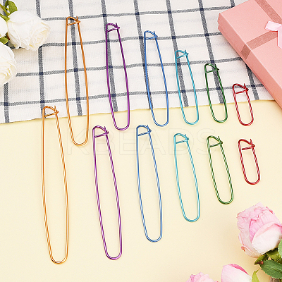 6Pcs Aluminum Stitch Holder AJEW-SP0003-80-1
