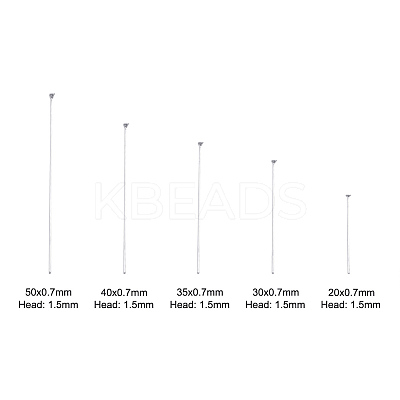 304 Stainless Steel Flat Head Pins STAS-CJ0005-01P-1
