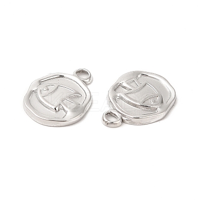 Non-Tarnish 304 Stainless Steel Pendants STAS-L268-022P-1