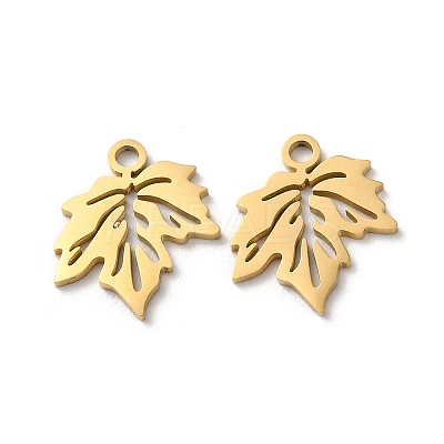 Ion Plating(IP) 304 Stainless Steel Charms STAS-Q303-15G-1