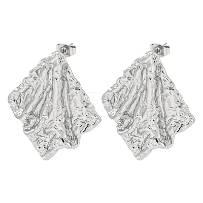 Non-Tarnish 304 Stainless Steel Stud Earrings EJEW-R157-10P-1