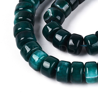 Dyed Natural Agate Beads Strands G-T143-17K-1