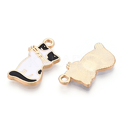 Alloy Enamel Pendants PALLOY-N170-030A-NR-1