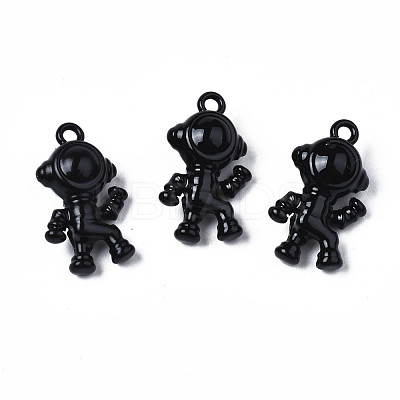 Spray Painted Alloy Pendants PALLOY-T077-164-1