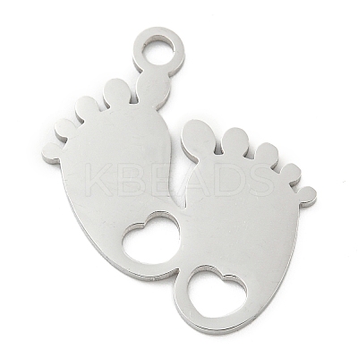 Non-Tarnish 304 Stainless Steel Pendants STAS-B056-18P-1