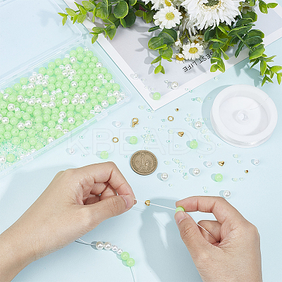DIY Glow in the Dark Bracelet Necklace Making Kit DIY-NB0009-25-1