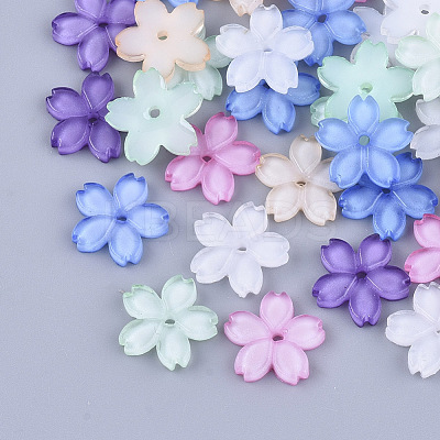 Translucent Resin Beads RESI-T040-023-1