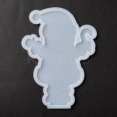 Christmas Theme DIY Santa Claus Display Silhouette Silicone Statue Molds LS-DIY-F114-03-1