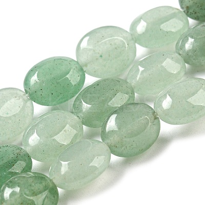 Natural Green Aventurine Beads Strands G-M420-D02-01-1