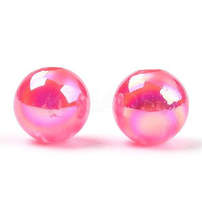 Transparent Acrylic Beads LS-MACR-T046-01C-16-1