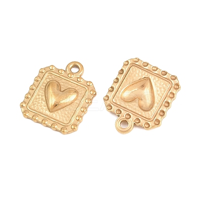 Valentine's Day 304 Stainless Steel Pendants STAS-F366-05G-1
