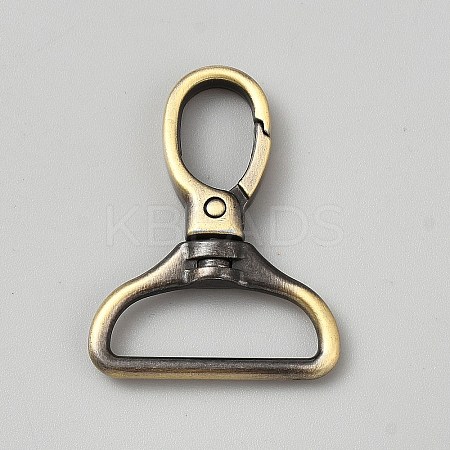 Zinc Alloy Swivel Clasps LS-FIND-WH0816-076BAB-1
