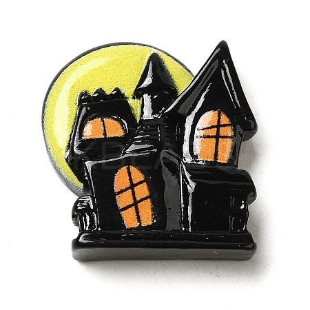 Halloween Theme Cartoon Resin  Cabochons CRES-D043-01C-1
