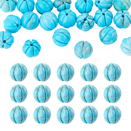 20Pcs Natural Turquoise Beads G-TA0003-47-1