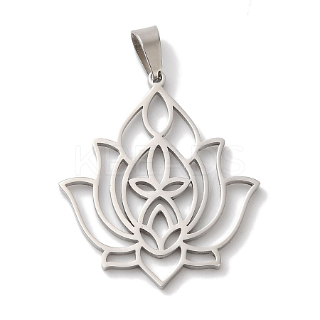 Non-Tarnish 304 Stainless Steel Pendants STAS-U010-27P-1