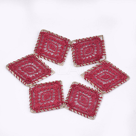 Polyester Woven Pendant Decorations LS-WOVE-T008-05B-1