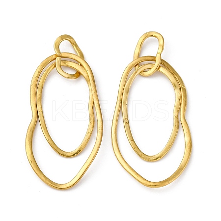 Brass Big Pendants KK-I621-01C-NR-1