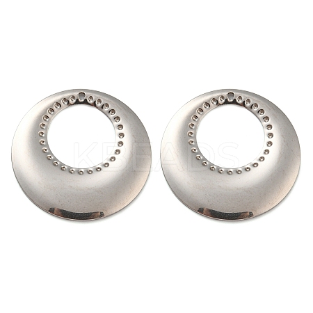 Non-Tarnish 304 Stainless Steel Pendants STAS-D021-01A-02P-1