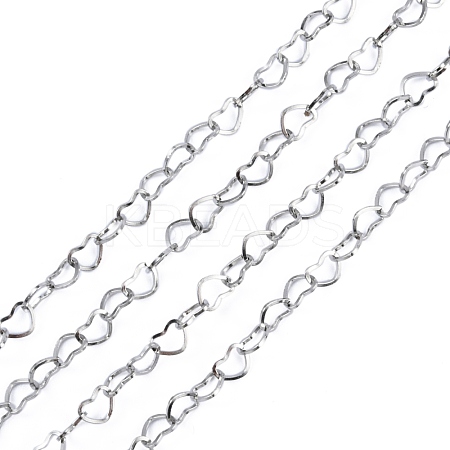 Tarnish Resistant 3.28 Feet 304 Stainless Steel Cross Chains X-CHS-K001-56-1