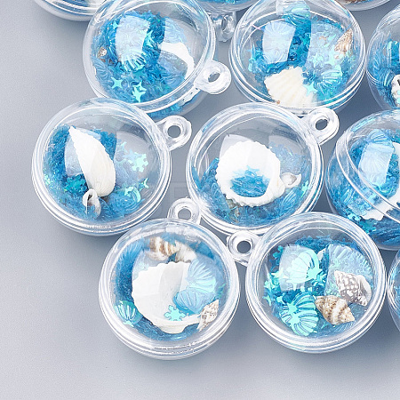 Plastic Ball Pendants LS-X-MACR-S298-01A-1