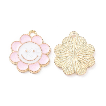 Alloy Enamel Pendants X-PALLOY-D015-07A-1