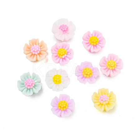 Opaque Resin Decoden Cabochons CRES-I035-01-1
