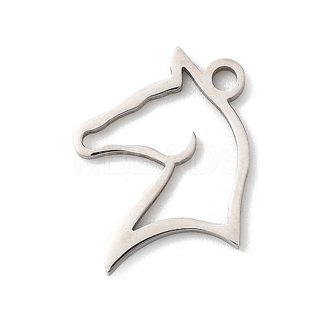 Animal Theme 304 Stainless Steel Pendants LS-STAS-D213-02C-P-1