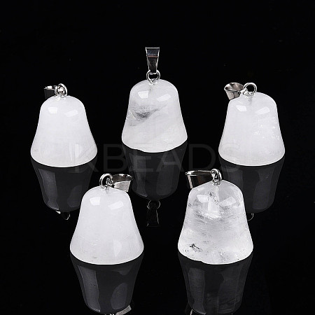 Natural Quartz Crystal Pendants G-N349-15P-08-1