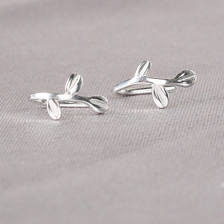 Mini 925 Sterling Silver Stud Earrings for Girls WG14597-23-1