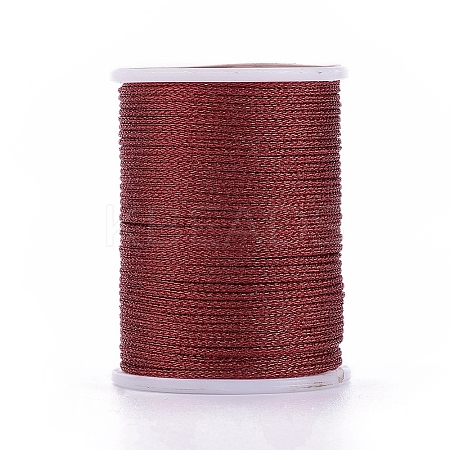 Polyester Metallic Thread LS-OCOR-G006-02-1.0mm-16-1