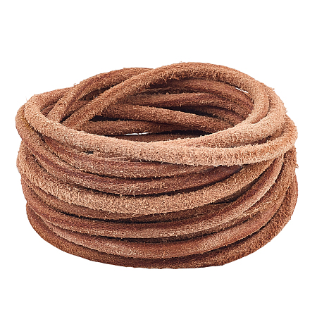 5M DIY Frosted Cowhide Leather Cord OCOR-GF0004-97D-03-1