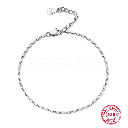 925 Sterling Silver Link Bracelets for Women MN6877-2-1