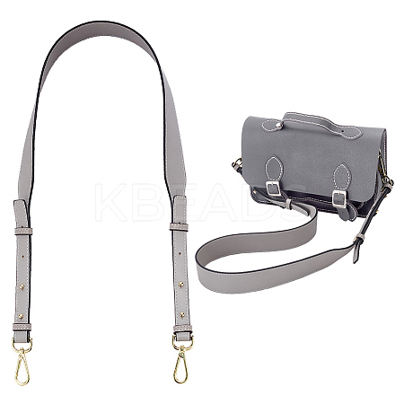 Adjustable Cowhide Leather Bag Handles FIND-WH0290-05G-02-1