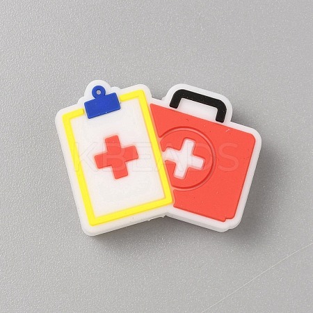 First Aid Kit Food Grade Eco-Friendly Silicone Focal Beads LS-SIL-TAC0016-01A-1