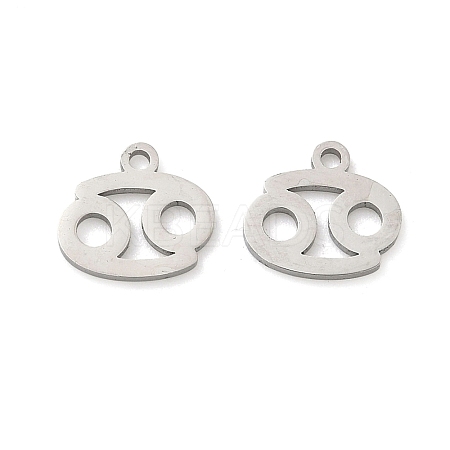 304 Stainless Steel Constellation Pendants STAS-H260-01P-09-1