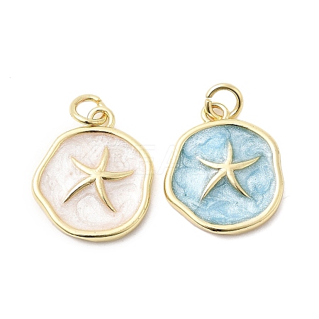 Brass Pendants KK-D105-08E-G-1