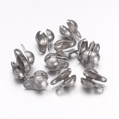 Tarnish Resistant 304 Stainless Steel Bead Tips A-STAS-Q001-1-1