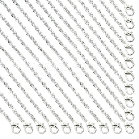 Iron Cable Chain Necklace Making MAK-YW0001-12-1